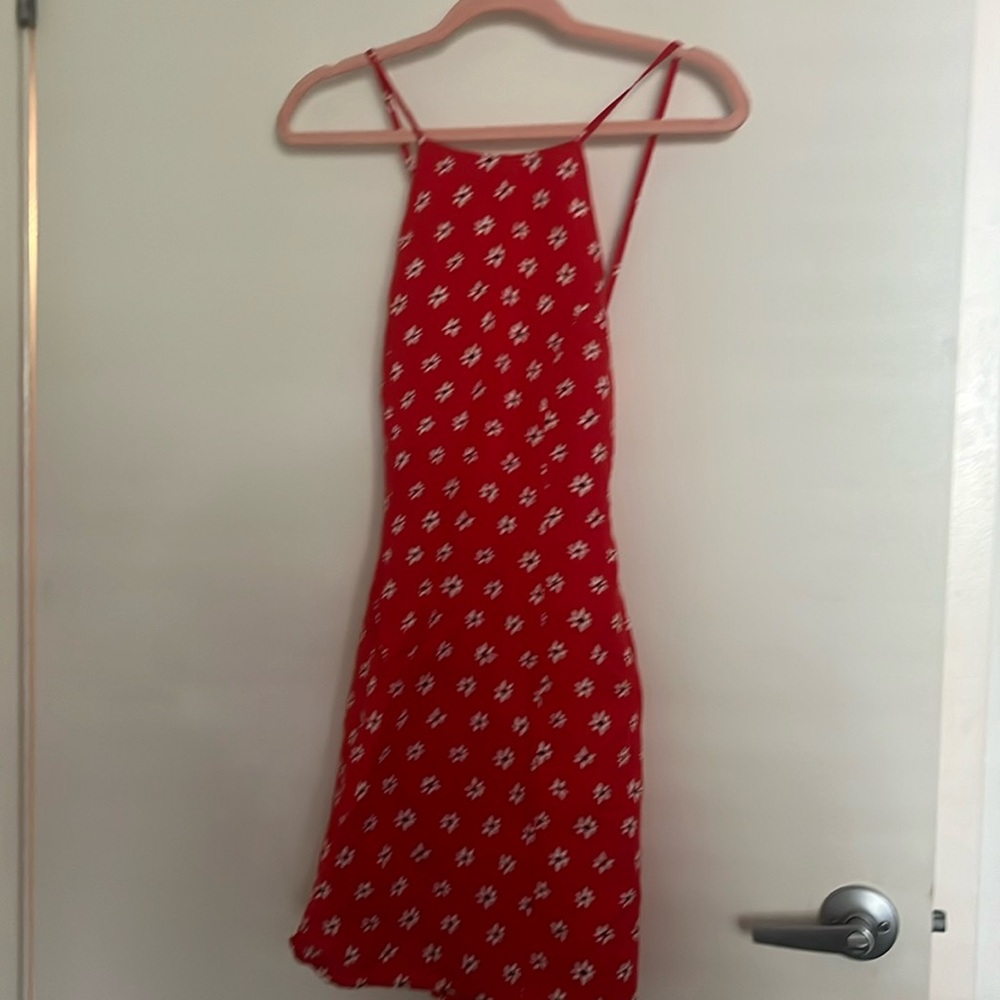 Zara Daisy Linen Dress
